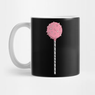 cake pop with sprinkles sweet treat design Mug